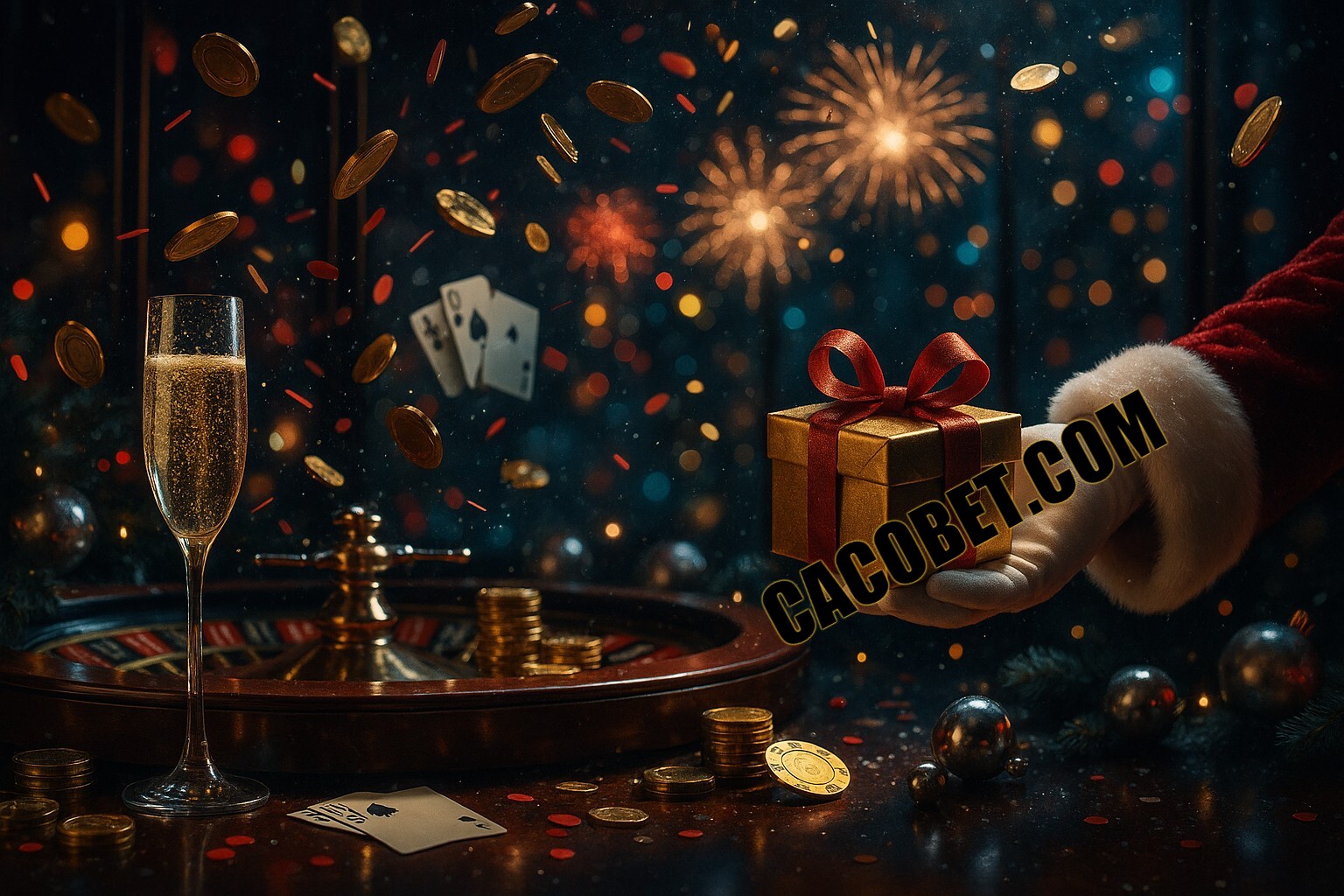 Promoções de Ano Novo no CACOBET.COM